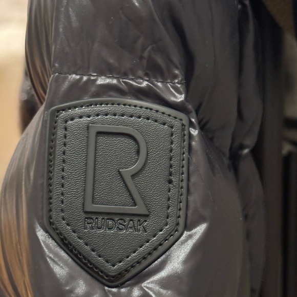 Rudsak Women's Black Puffer Coat - Picture 6 of 11